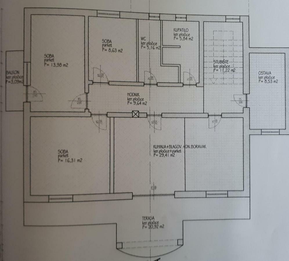 Apartment Aurora Kastela Bagian luar foto